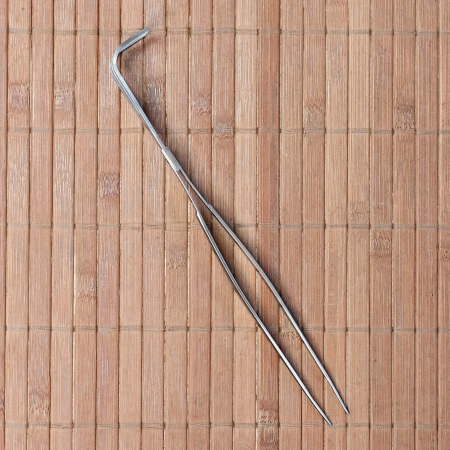 Pinzette mit Kralle, 220 mm, Edelstahl